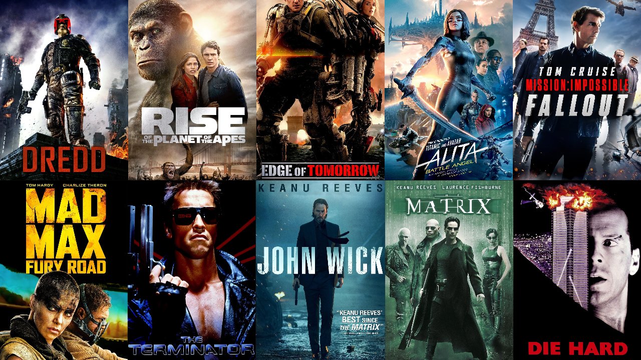 10 Best action movies all the time